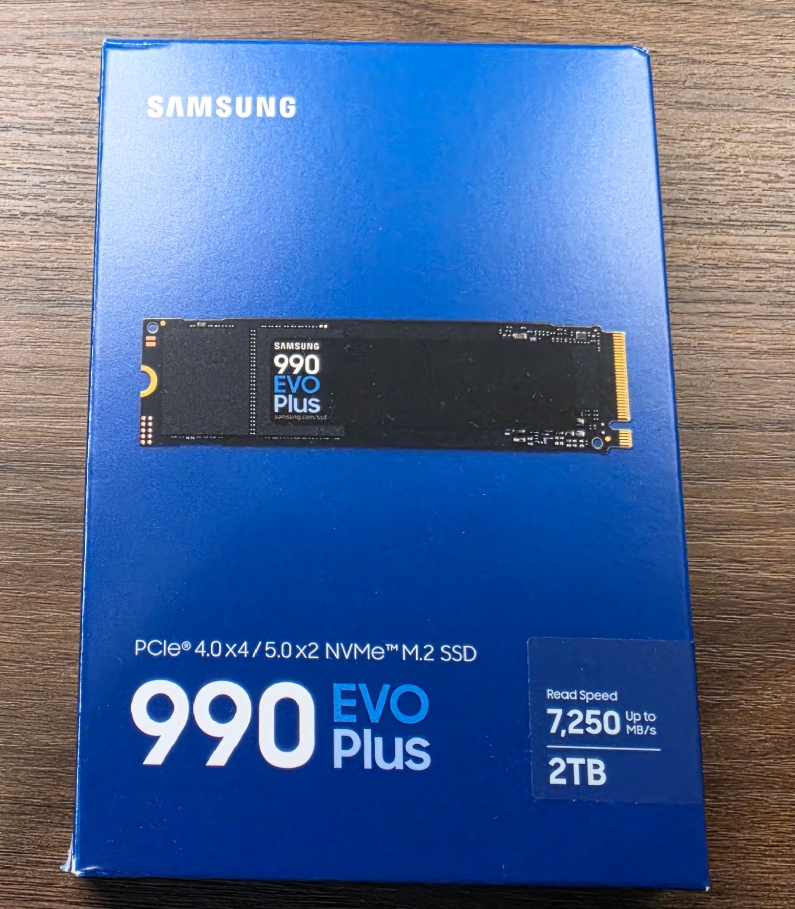 Samsung 990 EVO Plus 2TBの実物