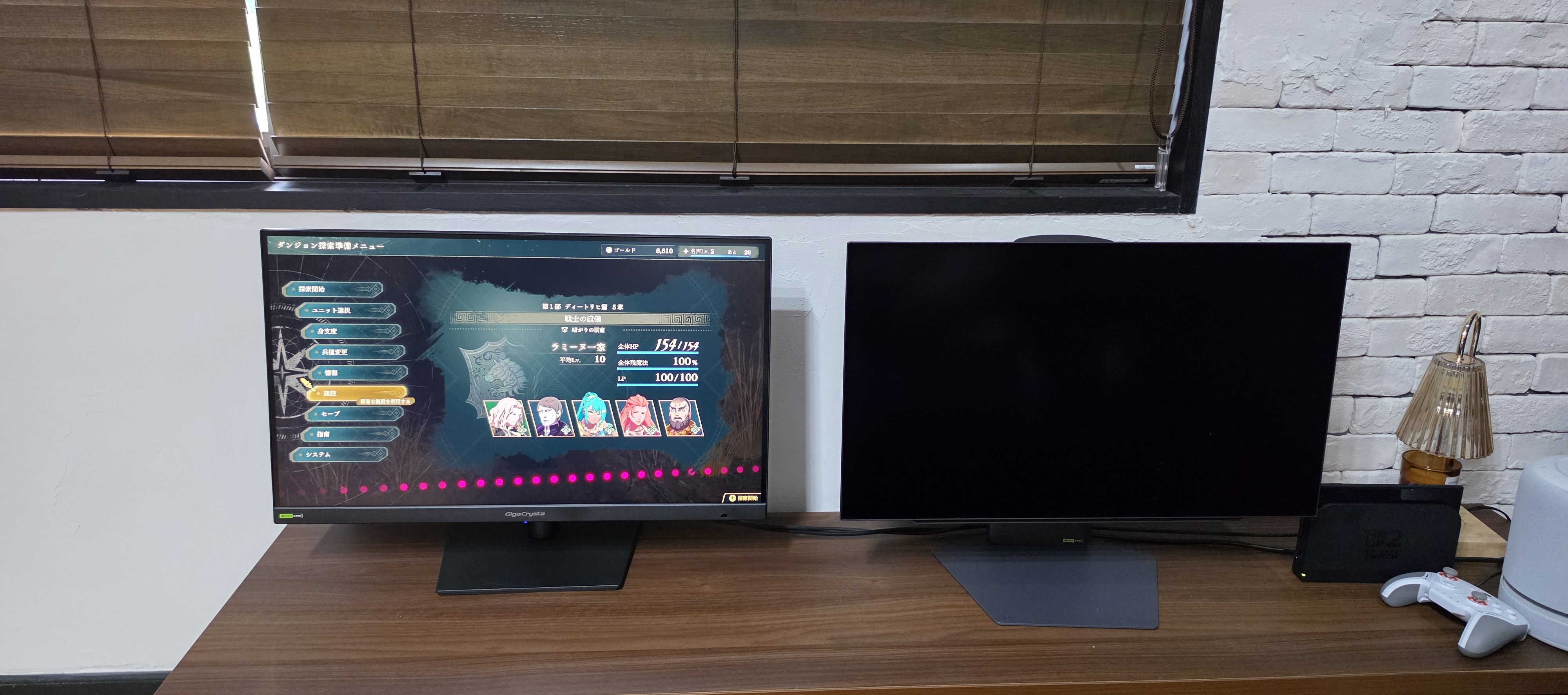 Nintendo Switch 2用のディスプレイになったLG UltraGear OLEDとI-O DATA GigaCrysta