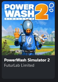 PowerWash Simulator 2(Xboxアプリのライブラリ)