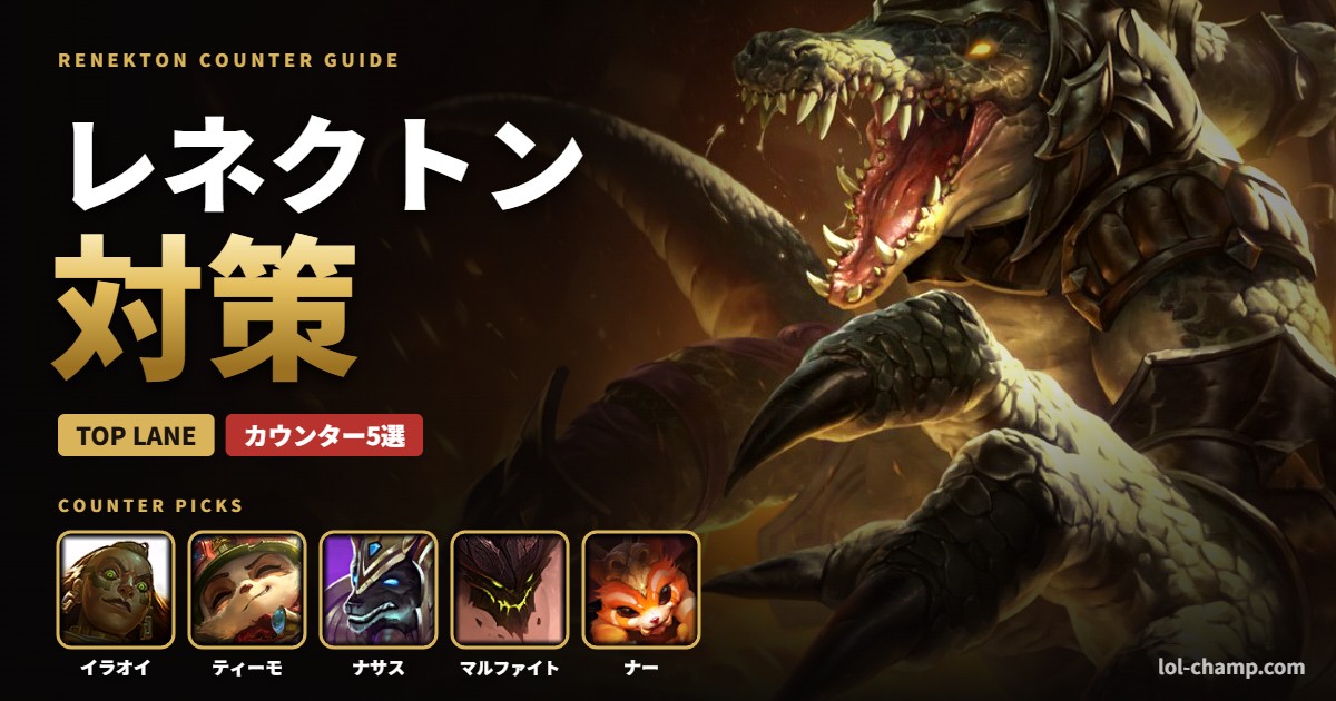 レネクトン対策